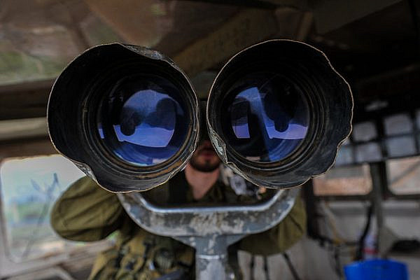 IDF soldiers train in the Golan Heights. (photo: Matan Portnoy/IDF Spokesperson Unit)