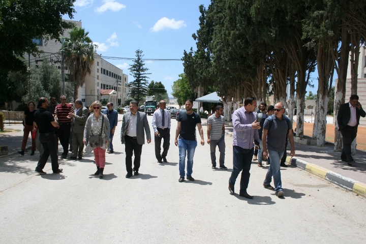 Delegation of Israeli academics visiting Kadoorie University (photo: Haggai Matar