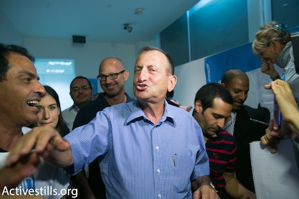 Tel Aviv Mayor Ron Huldai (Photo by Activestills.org)