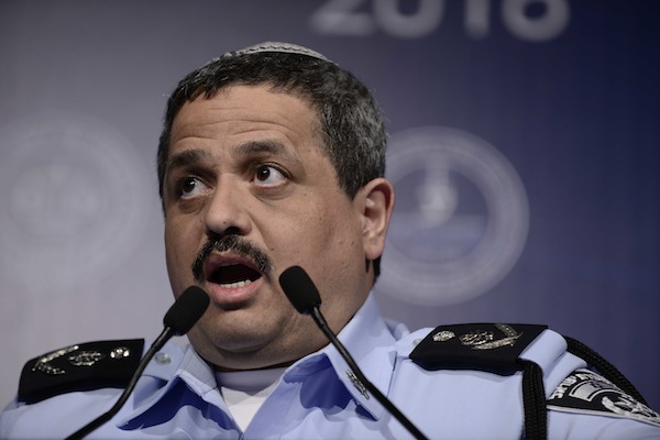 Police Commissioner Roni Alsheikh. (Tomer Neuberg/Flash90)