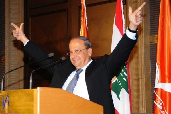 Lebanese President Michel Aoun, September 15, 2015. (photo: Imadmhj/CC BY-SA 4.0)