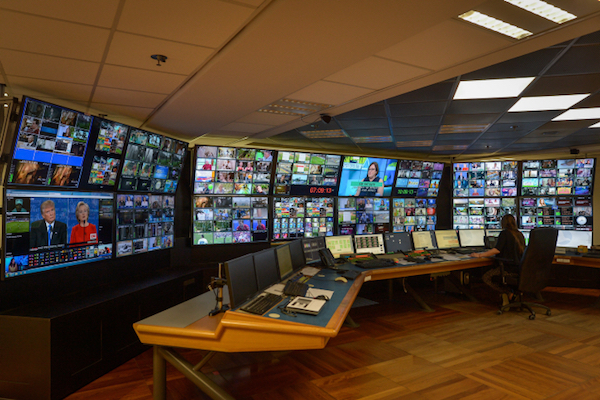 A television control room, illustrative photo by Flash90.