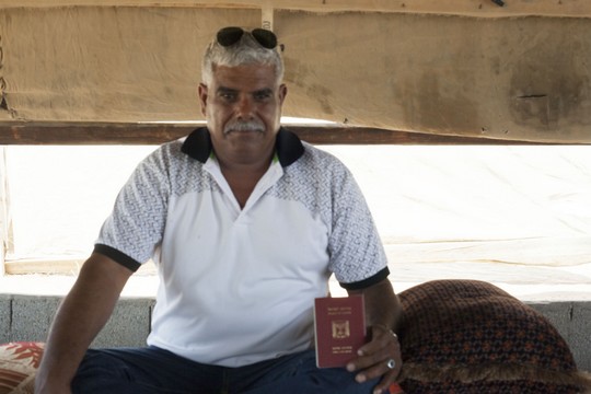 Salim Aldanfiri had his citizenship revoked decades ago. 'I don't understand why the state treats us as enemies.' (Maya Avis)