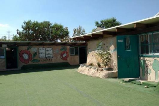 The school in Khan al-Ahmar. (Orly Noy)