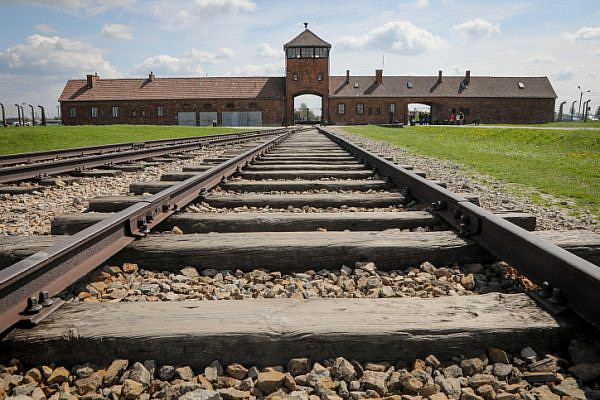 The Auschwitz-Birkenau Concentration Camp in Poland. Auschwitz was a network of concentration and extermination camps built and operated in occupied Poland by Nazi Germany during the Second World War. (Isaac Harari/Flash90)