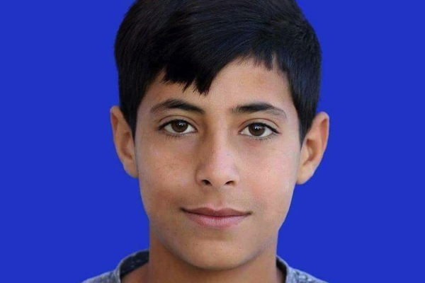 Layth Abu Na’im, 16, was killed by Israeli security forces on January 30, 2018. (Courtesy of B'Tselem)