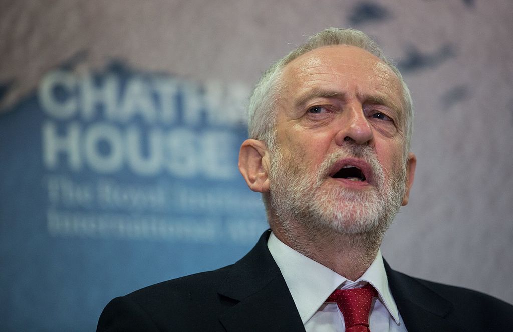 UK Labour leader Jeremy Corbyn. (Chatham House, London/CC BY 2.0)