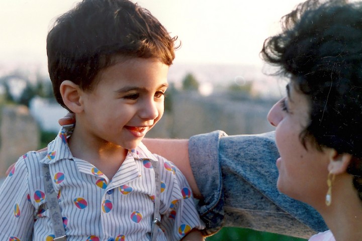 Naila Ayesh and her son, Majd. (Courtesy of Naila Ayesh)