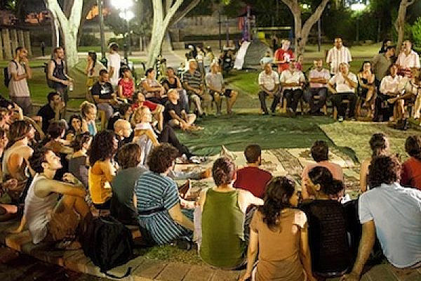 Tents city camp, Jaffa, Israel, 7/8/2011 (ActiveStills)
