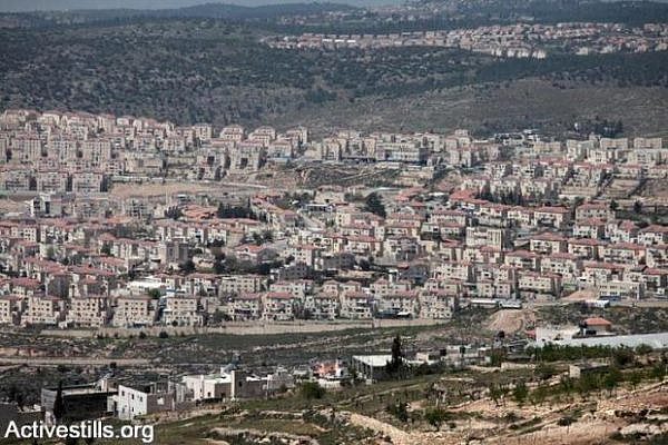 The Israeli settlement of Beitar Ilit. Yes, the left is trying to delegitimize settlements (photo: ActiveStills).