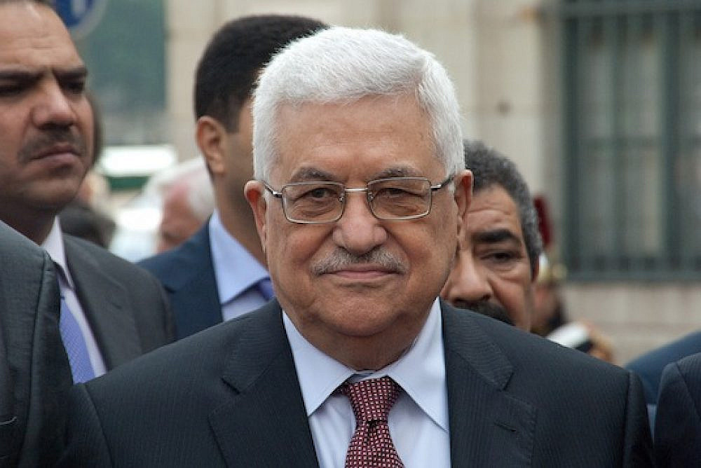 Mahmoud Abbas. (Olivier Pacteau)