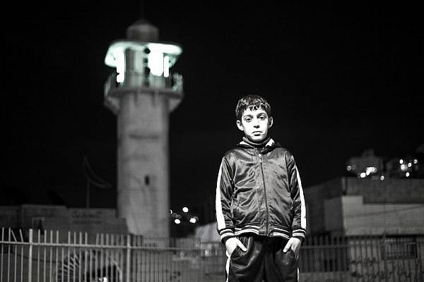 Detainee 9: U.D., 10 years old (Photo: Samar Hazboun)