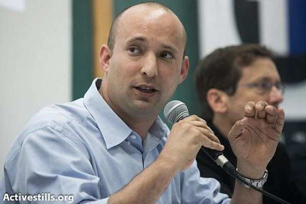 Leader of national-religious Jewish Home party Naftali Bennett (photo: Yotam Ronen / Activestills.org)