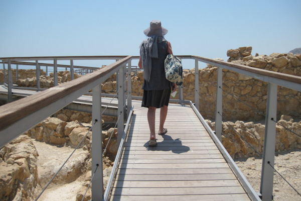 What do Israelis know about the occupation? A tour of Qumran. (Bassam Almohor)
