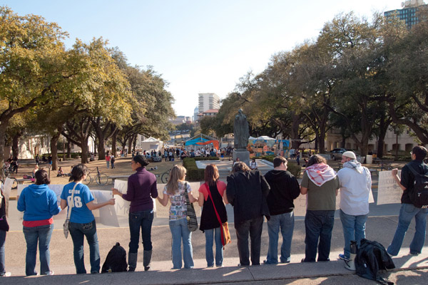 Israel Apartheid Week at the University of Texas, Austin. (Monad68/CC/Flickr)