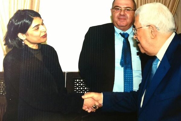 +972 Magazine blogger Orly Noy meets with Palestinian President Mahmoud Abbas.