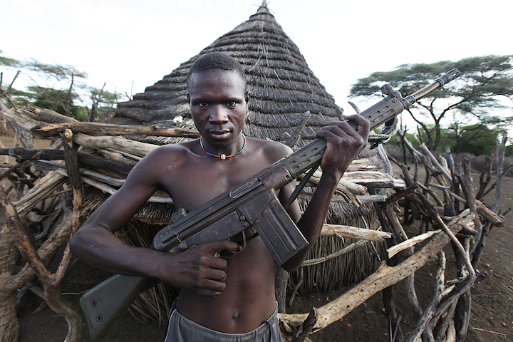 Illustrative photo of South Sudanese combatant. (Steve Evans/CC BY 2.0)