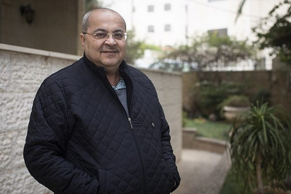 Ahmad Tibi. 'The right attacks me because they accuse me of emphasizing Palestinian nationality.' (Oren Ziv/Activestills.org)