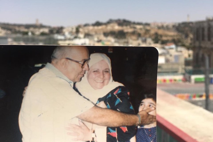 A photo of my Palestinian grandmother, Najwa Qattan. (Courtesy of Nooran Alhamdan)