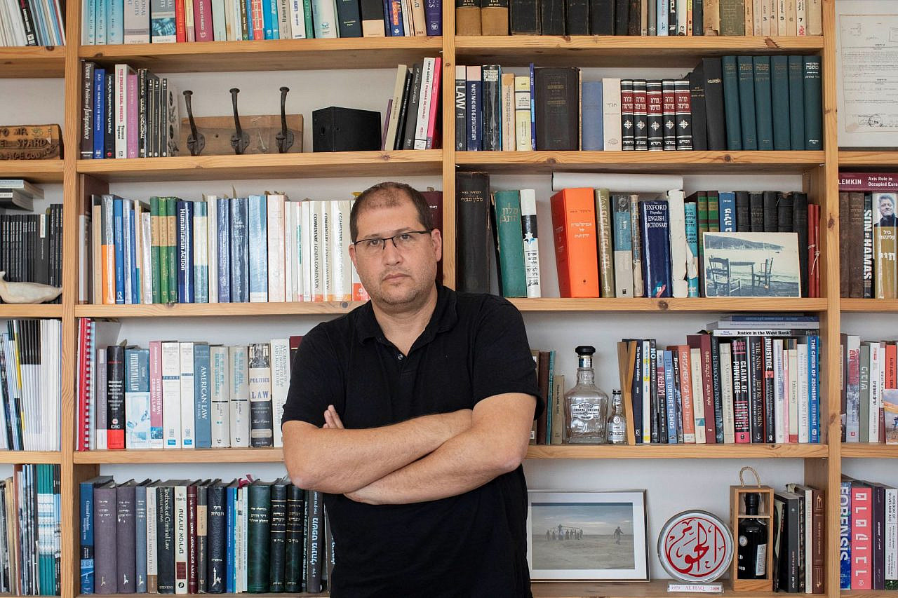 Israeli human rights lawyer and Yesh Din legal counsel Michael Sfard. (Oren Ziv)