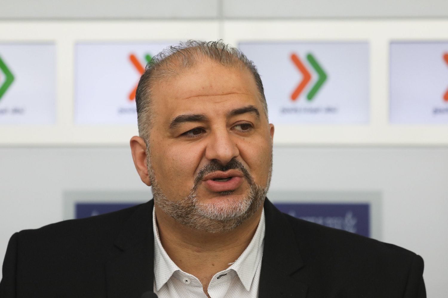 Ra'am chairman Mansour Abbas, April 16, 2019. (Noam Revkin Fenton/Flash90)