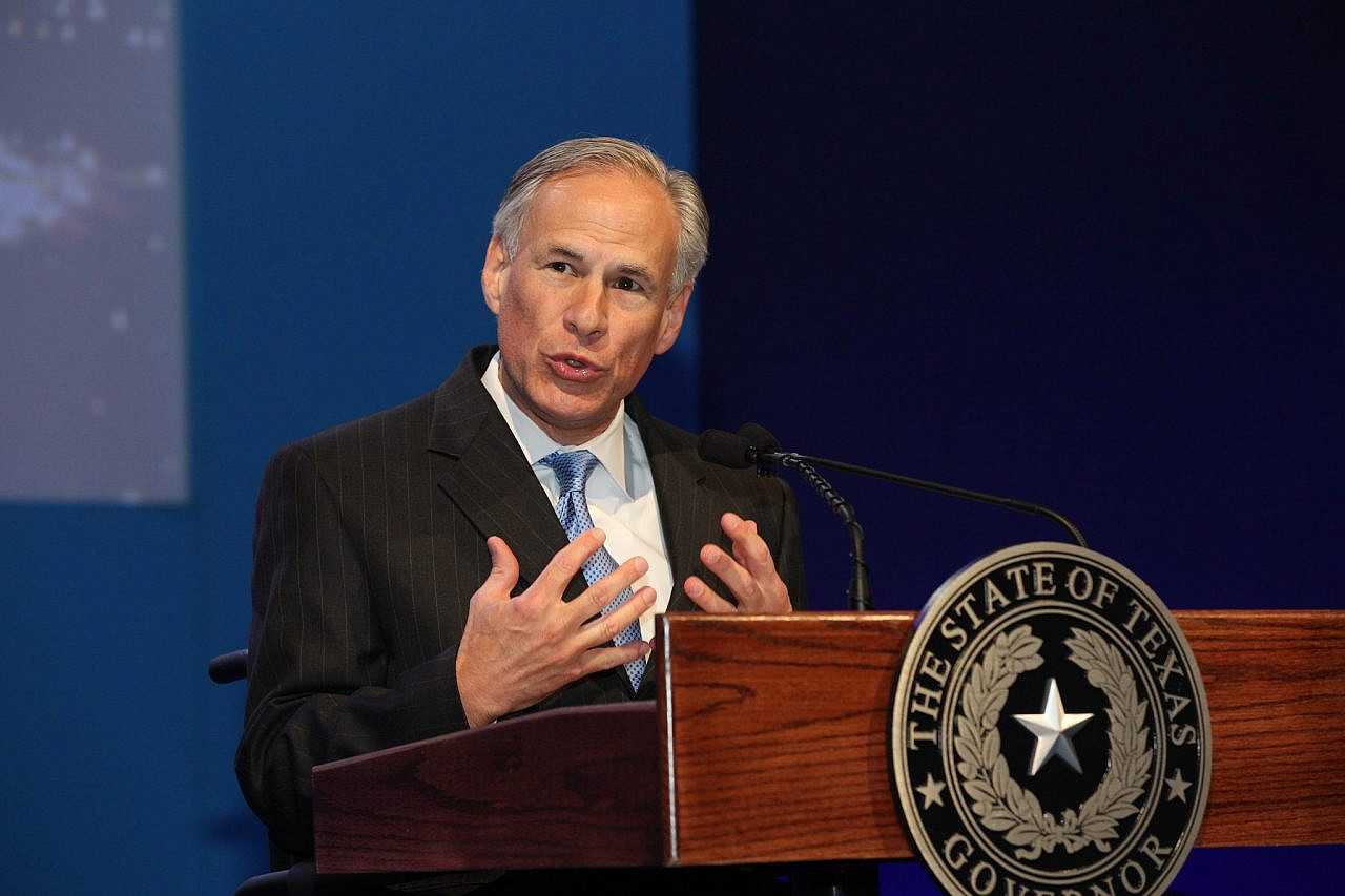 Texas Governor Greg Abbott speaks at the World Travel and Tourism Council Global Summit, April 6, 2016. (World Travel & Tourism Council/CC BY 2.0)