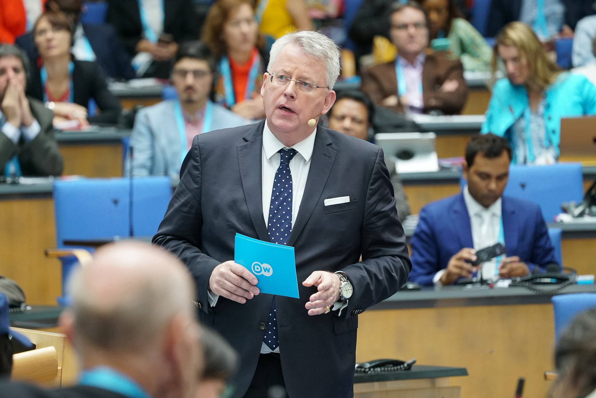 Peter Limbourg, Director General of Deutsche Welle, at the DW Global Media Forum 2019, May 27, 2019. (DW/P. Böll/CC BY-NC 2.0)