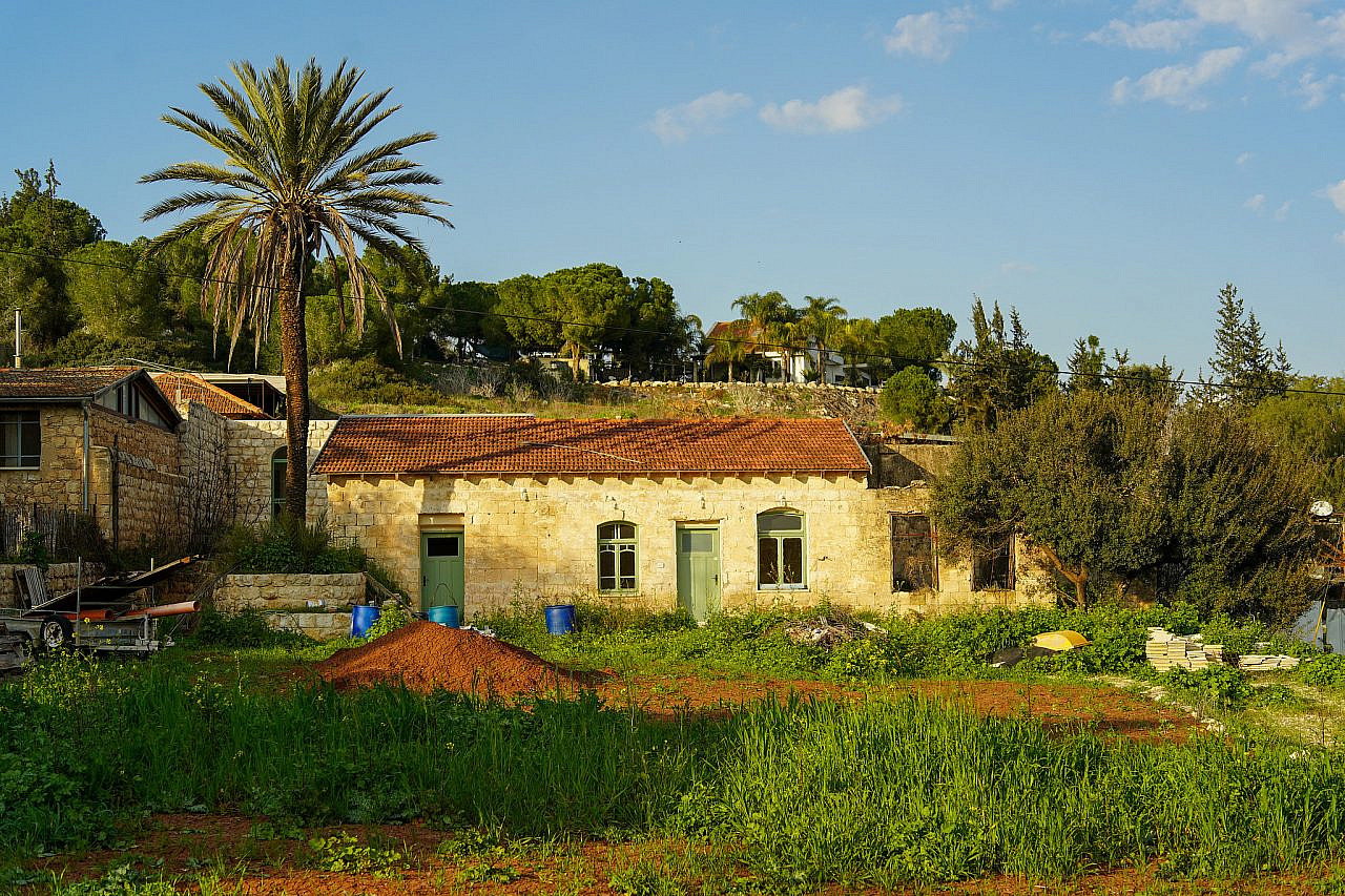 An old building from the depopulated village of Al-Sajara which now belongs to the moshav of Ilaniya. (Maria Zreik)