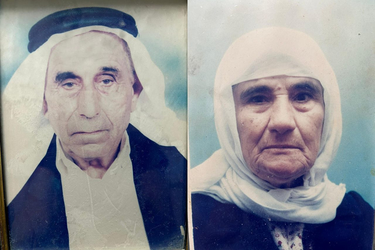 Rayya and Moussa Salayma, the paternal grandparents of +972 editor Vera Sajrawi. (Courtesy)