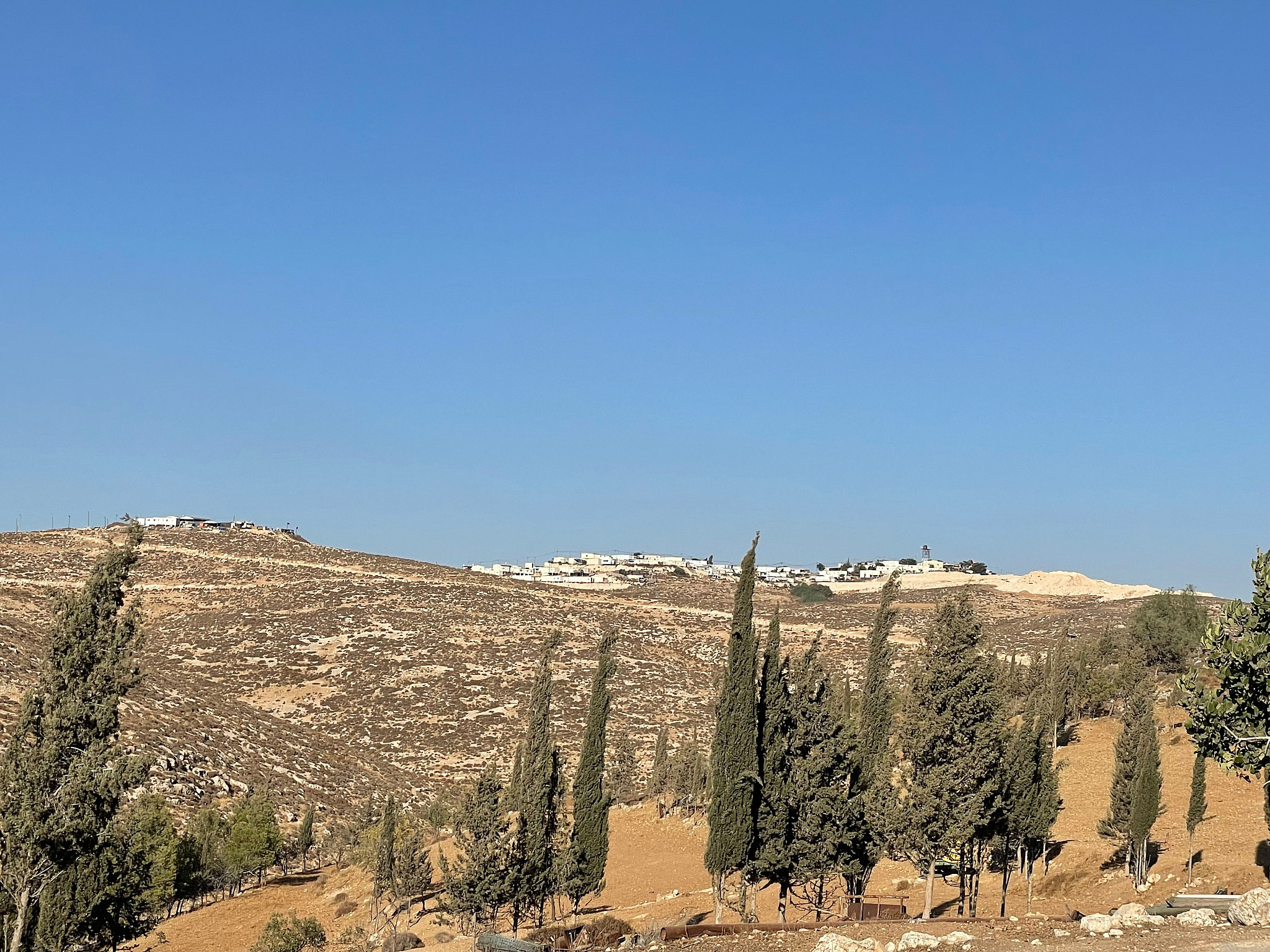 The Israeli settler outpost of Asa'el, West Bank. (Natasha Westheimer)