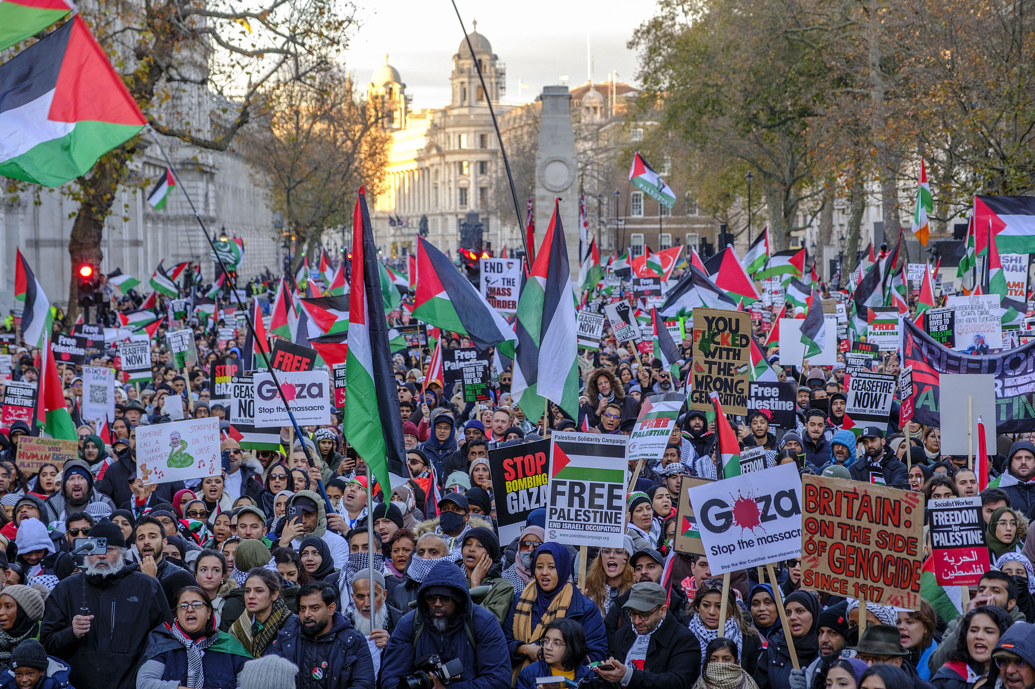 UK protests expose wide gulf between gov't and public on Palestine - Vimarsana News