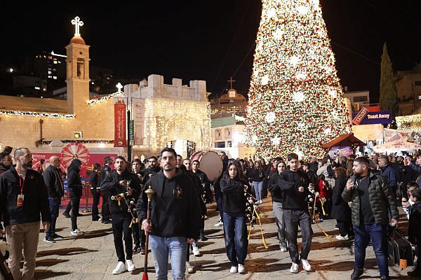 Christmas celebrations in Nazareth, December 22, 2025. (Courtesy of the Orthodox Council of Nazareth)