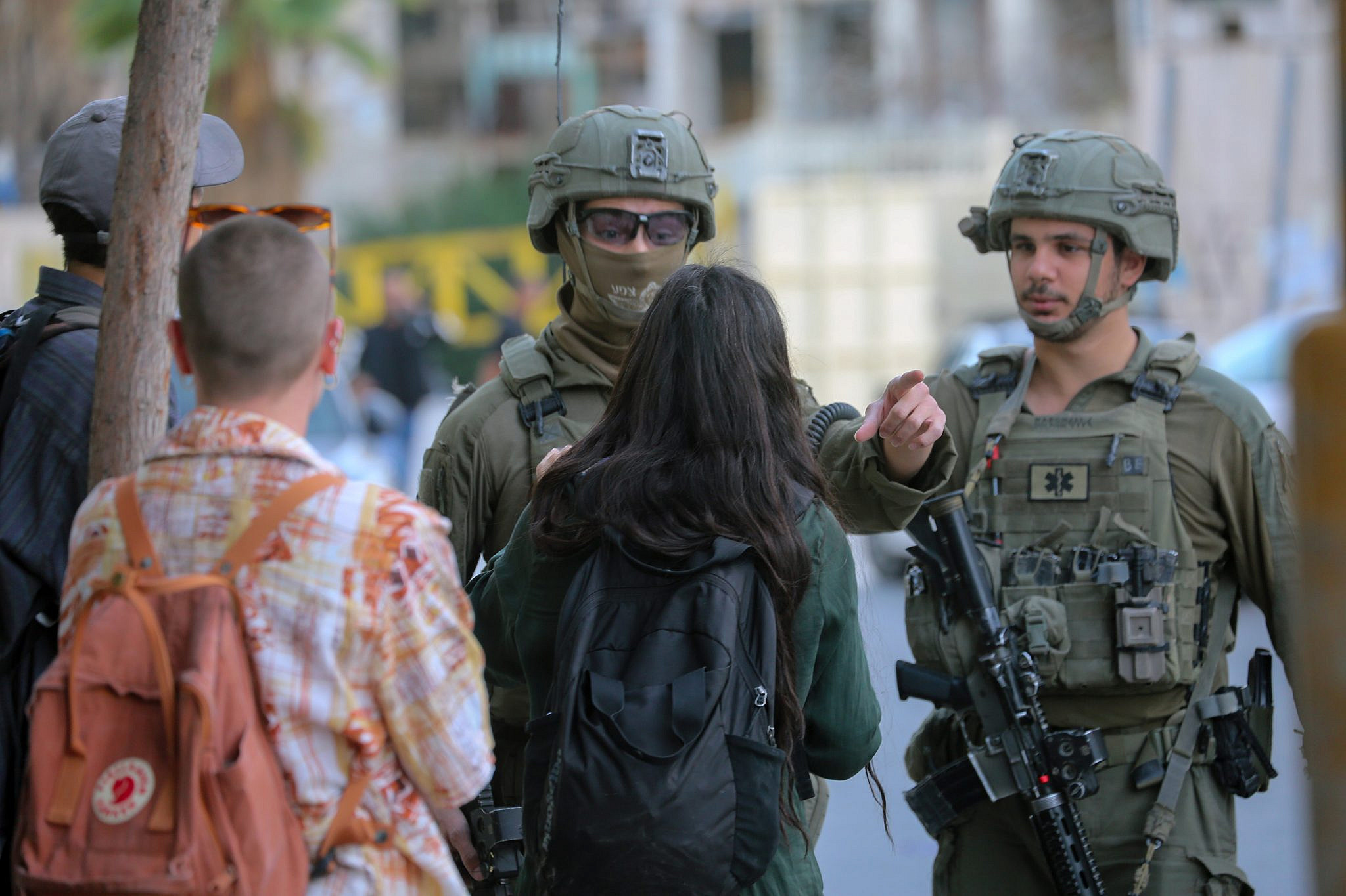 Israel revoking entry authorization of foreign activists