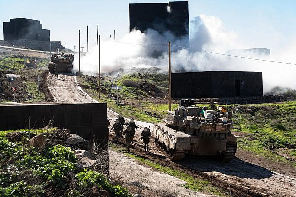 Israeli forces operate in southern Lebanon during "Operation Roaring Lion," March 11, 2026. (IDF Spokesperson's Unit)