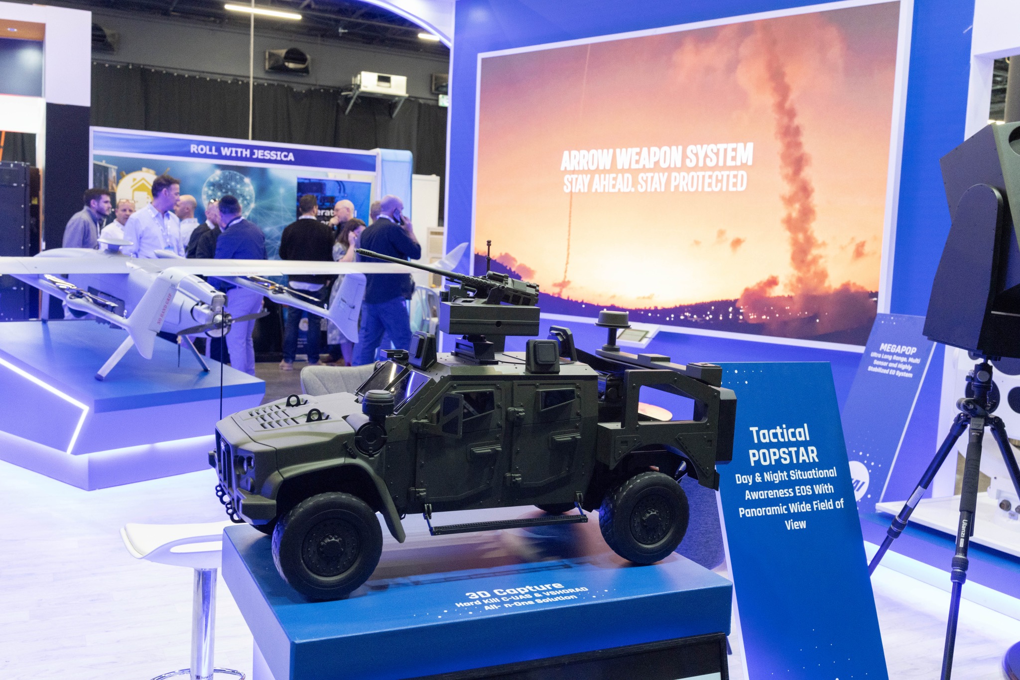 Military equipment on display at the Defense Tech Expo, in Tel Aviv, February 17, 2026. (Oren Ziv) Military equipment on display at the Defense Tech Expo, in Tel Aviv, February 17, 2026. (Oren Ziv)