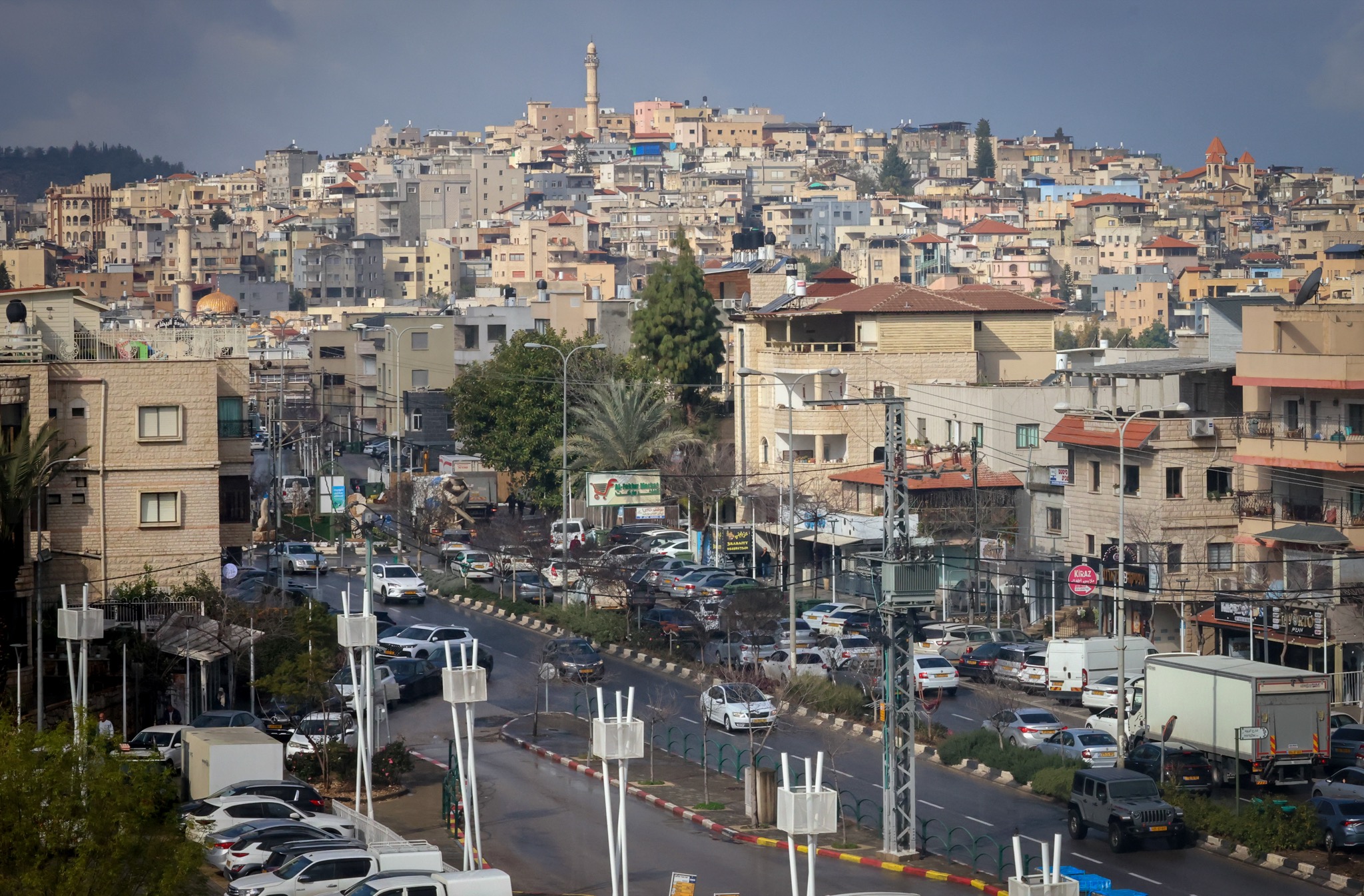 Aerial view of the Arab town of Sakhnin, northern Israel. January 29, 2026. (Yossi Zamir/Flash90) Aerial view of the Arab town of Sakhnin, northern Israel. January 29, 2026. (Yossi Zamir/Flash90)
